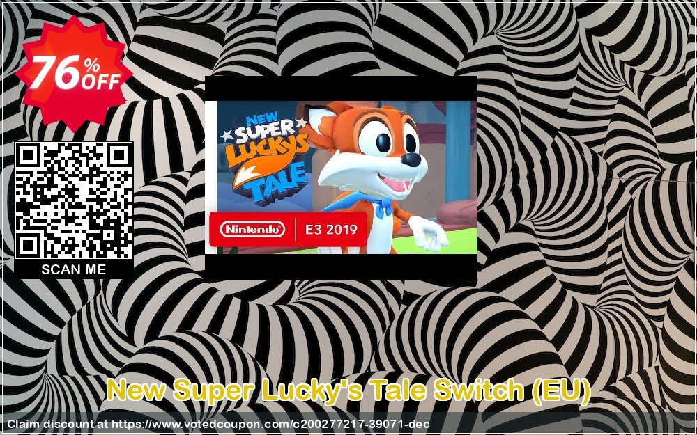 New Super Lucky&#039;s Tale Switch, EU  Coupon, discount New Super Lucky's Tale Switch (EU) Deal 2024 CDkeys. Promotion: New Super Lucky's Tale Switch (EU) Exclusive Sale offer 