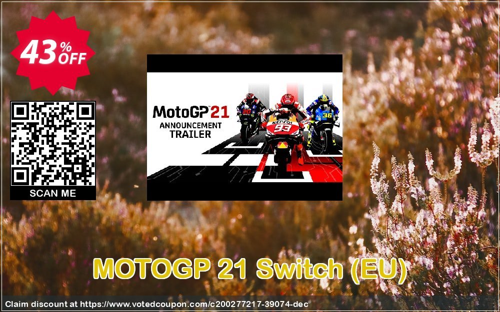 MOTOGP 21 Switch, EU  Coupon, discount MOTOGP 21 Switch (EU) Deal 2024 CDkeys. Promotion: MOTOGP 21 Switch (EU) Exclusive Sale offer 