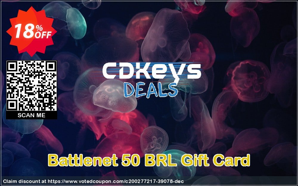 Battlenet 50 BRL Gift Card Coupon, discount Battlenet 50 BRL Gift Card Deal 2024 CDkeys. Promotion: Battlenet 50 BRL Gift Card Exclusive Sale offer 