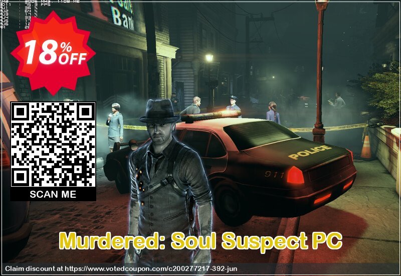 Murdered: Soul Suspect PC Coupon, discount Murdered: Soul Suspect PC Deal. Promotion: Murdered: Soul Suspect PC Exclusive offer 