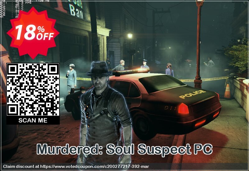 Murdered: Soul Suspect PC Coupon, discount Murdered: Soul Suspect PC Deal. Promotion: Murdered: Soul Suspect PC Exclusive offer 