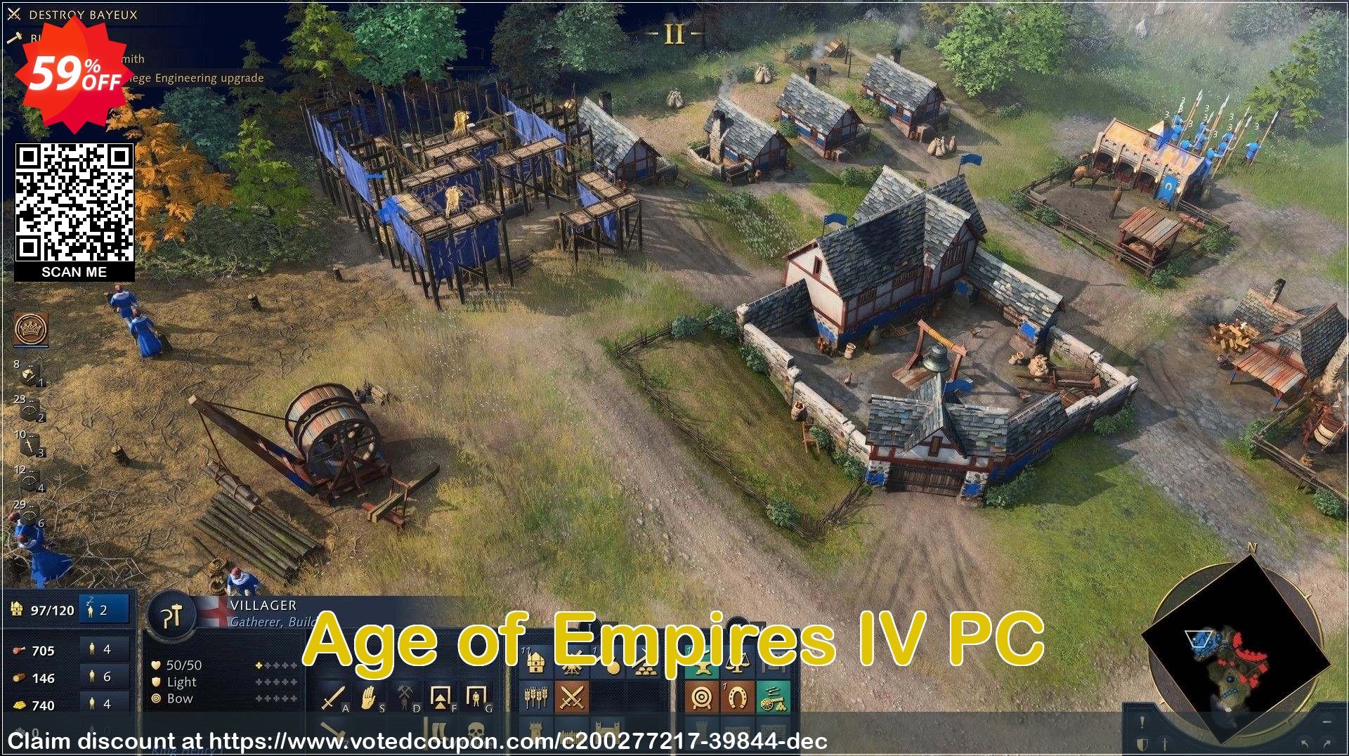 Age of Empires IV PC Coupon, discount Age of Empires IV PC Deal 2024 CDkeys. Promotion: Age of Empires IV PC Exclusive Sale offer 