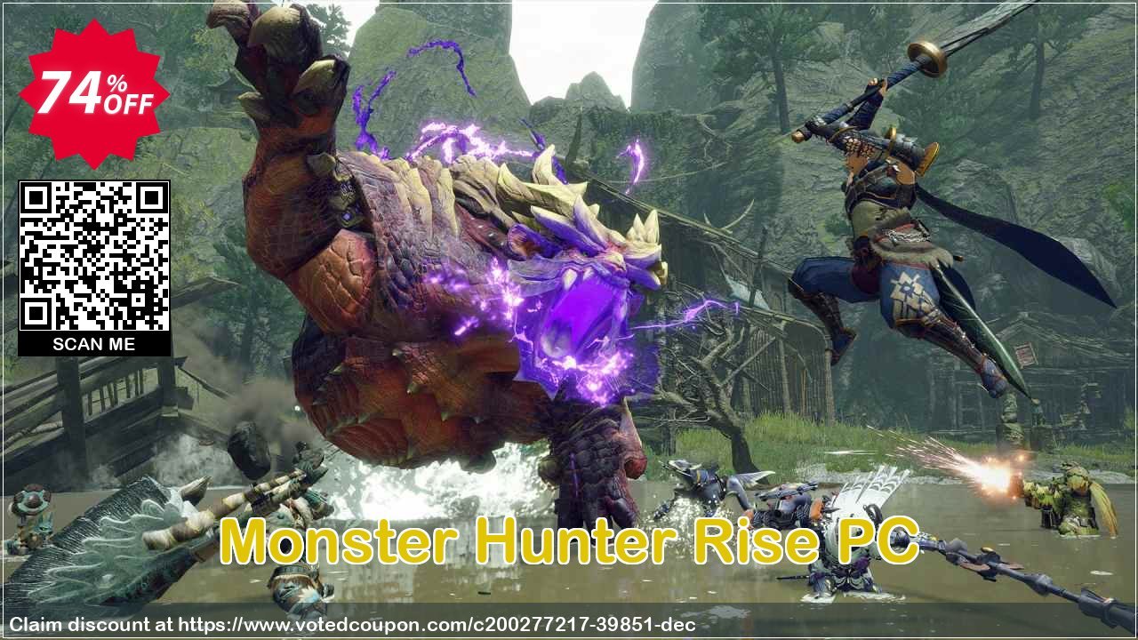 Monster Hunter Rise PC Coupon Code May 2024, 74% OFF - VotedCoupon