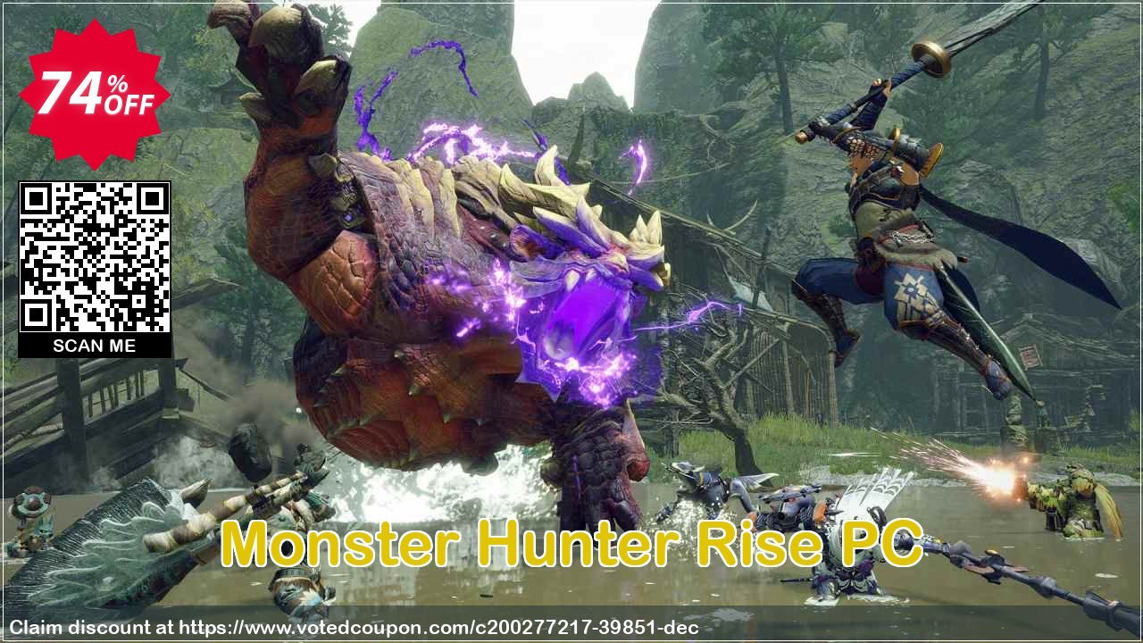 Monster Hunter Rise PC Coupon, discount Monster Hunter Rise PC Deal 2024 CDkeys. Promotion: Monster Hunter Rise PC Exclusive Sale offer 