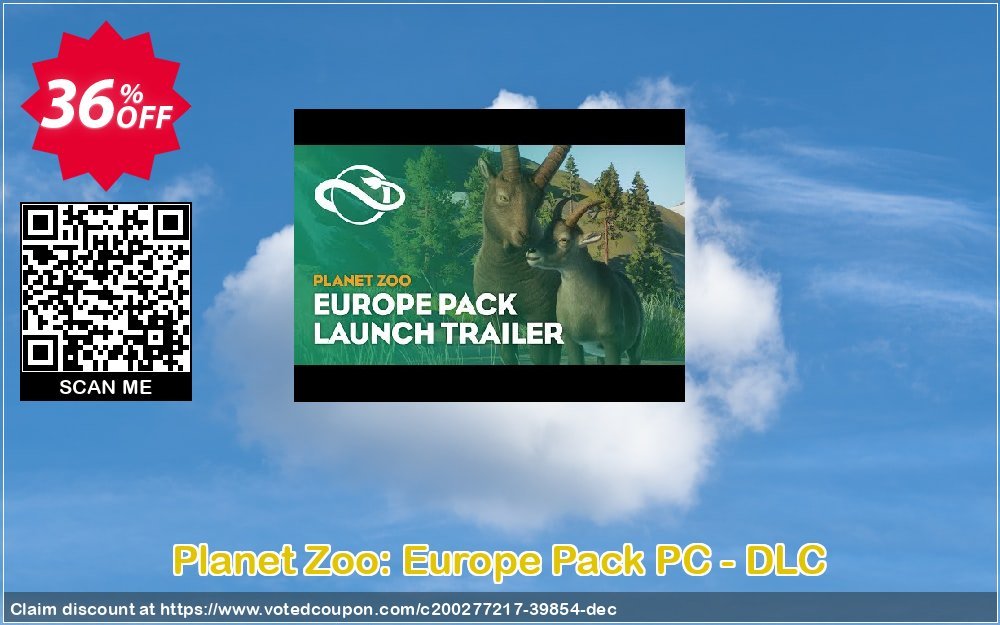 Planet Zoo: Europe Pack PC - DLC Coupon Code May 2024, 36% OFF - VotedCoupon