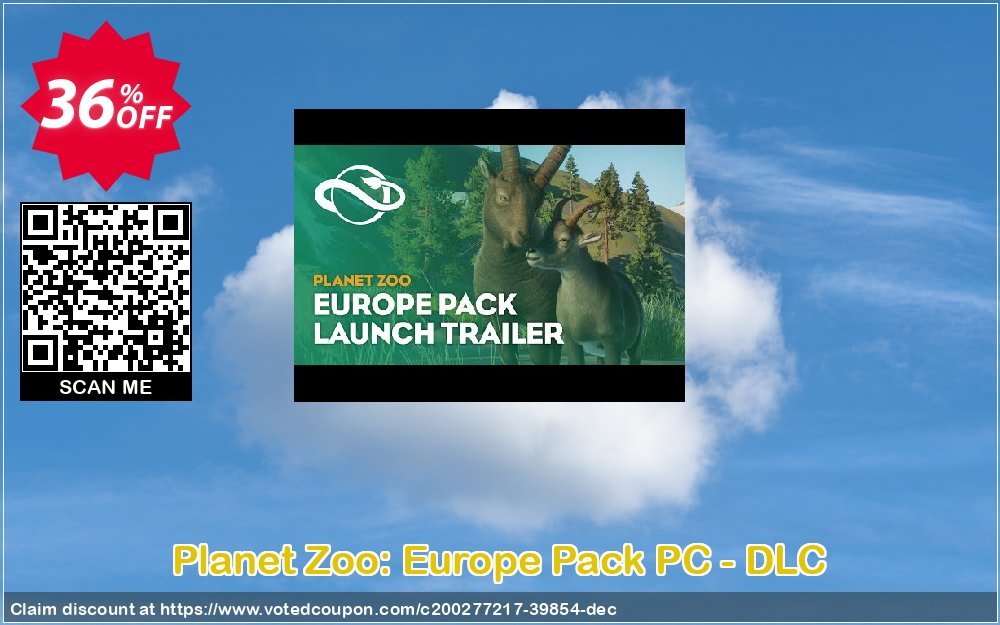 Planet Zoo: Europe Pack PC - DLC Coupon, discount Planet Zoo: Europe Pack PC - DLC Deal 2024 CDkeys. Promotion: Planet Zoo: Europe Pack PC - DLC Exclusive Sale offer 