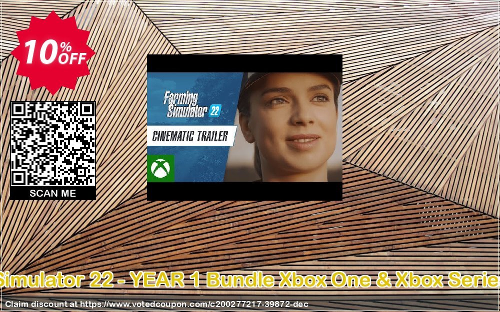 Farming Simulator 22 - YEAR 1 Bundle Xbox One & Xbox Series X|S, EU  Coupon Code Apr 2024, 10% OFF - VotedCoupon