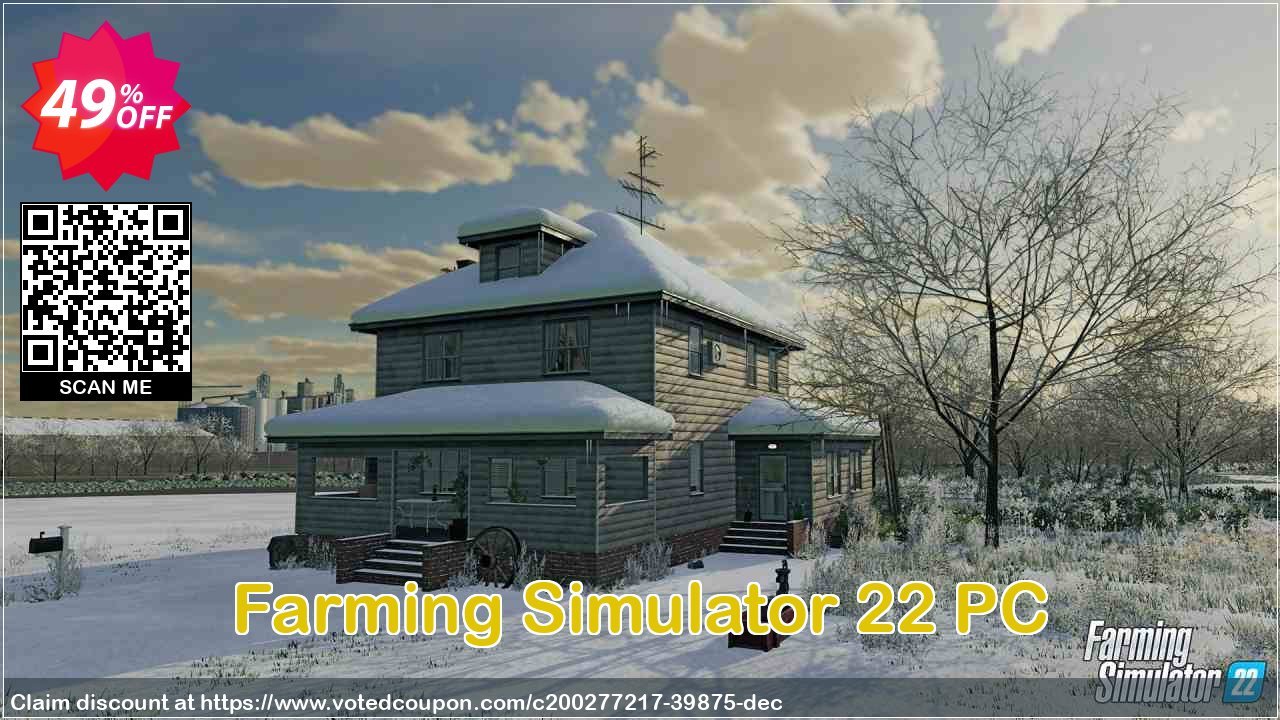 Farming Simulator 22 PC Coupon, discount Farming Simulator 22 PC Deal 2024 CDkeys. Promotion: Farming Simulator 22 PC Exclusive Sale offer 