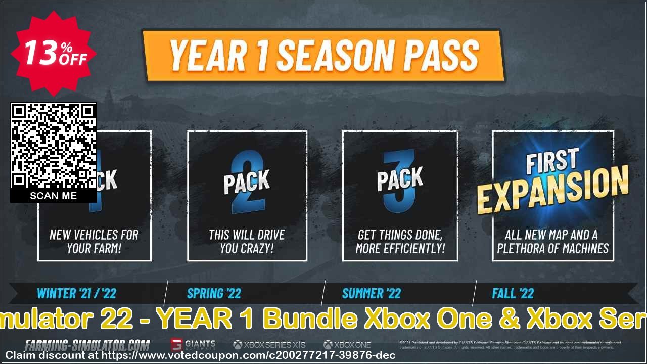 Farming Simulator 22 - YEAR 1 Bundle Xbox One & Xbox Series X|S, US  Coupon Code Apr 2024, 13% OFF - VotedCoupon