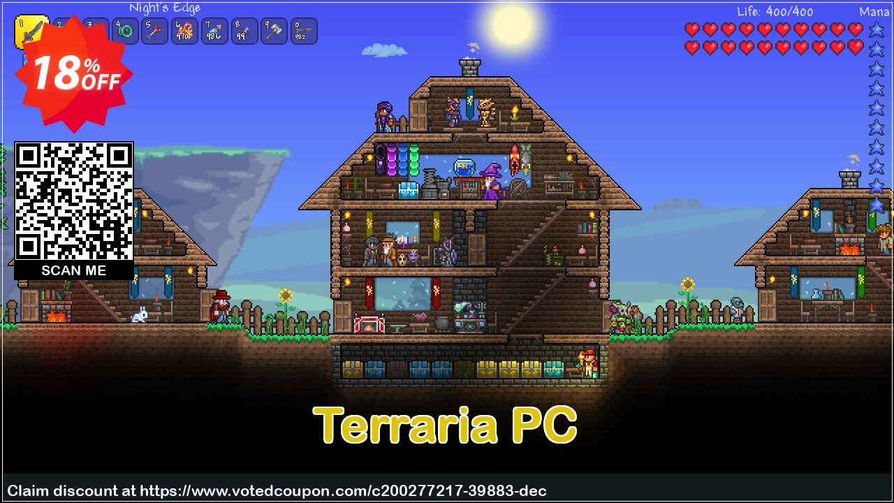 Terraria PC Coupon, discount Terraria PC Deal 2024 CDkeys. Promotion: Terraria PC Exclusive Sale offer 