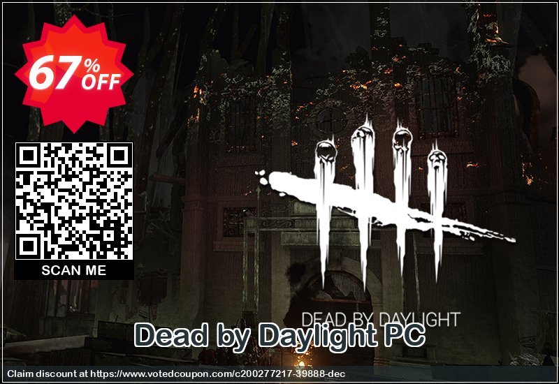 Dead by Daylight PC Coupon, discount Dead by Daylight PC Deal 2024 CDkeys. Promotion: Dead by Daylight PC Exclusive Sale offer 