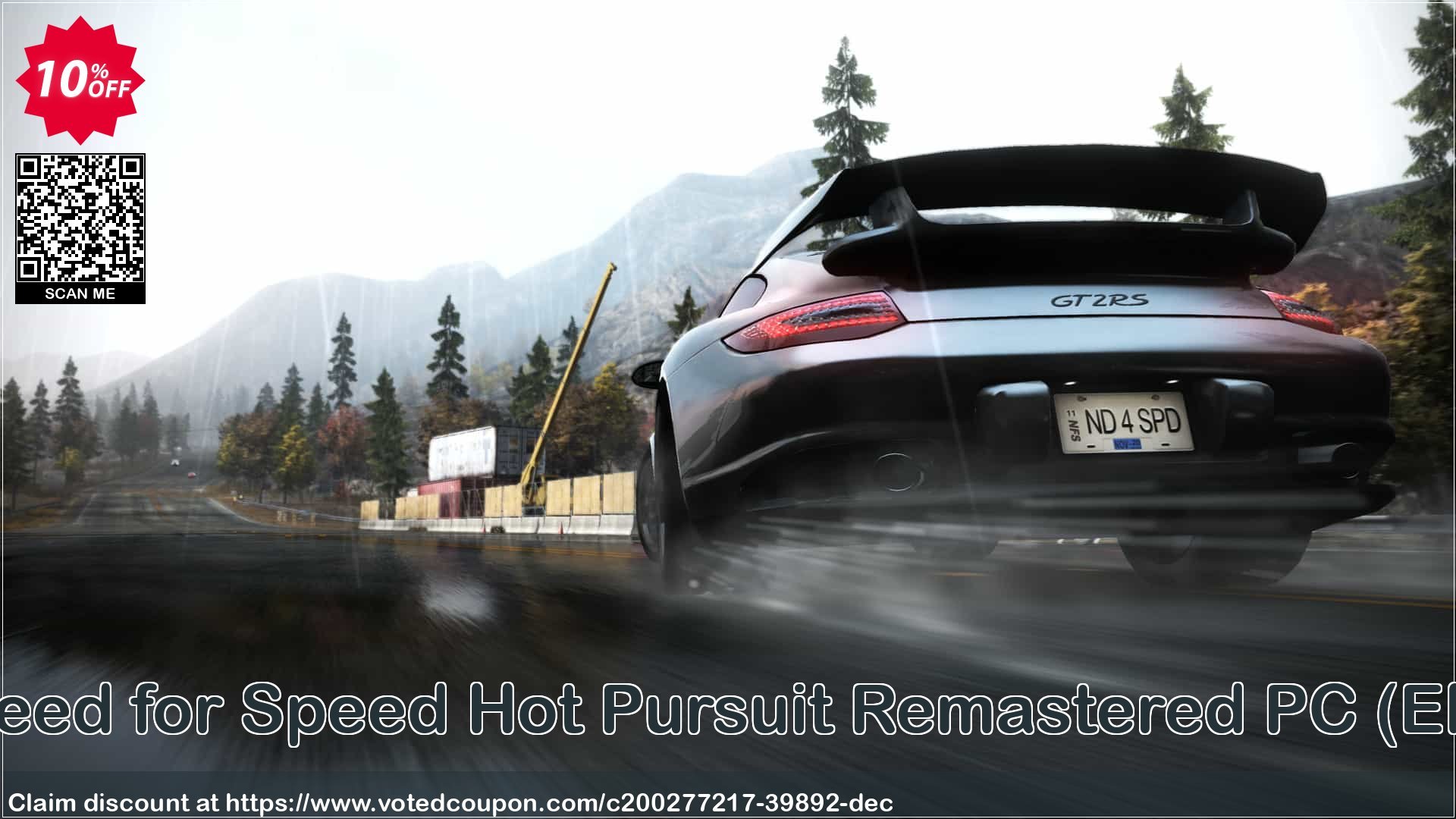 Need for Speed Hot Pursuit Remastered PC, EN  Coupon, discount Need for Speed Hot Pursuit Remastered PC (EN) Deal 2021 CDkeys. Promotion: Need for Speed Hot Pursuit Remastered PC (EN) Exclusive Sale offer 