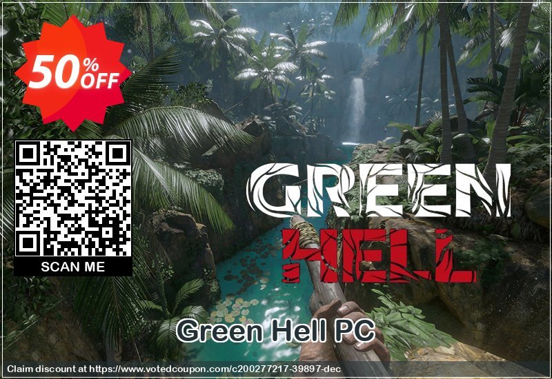 Green Hell PC Coupon, discount Green Hell PC Deal 2024 CDkeys. Promotion: Green Hell PC Exclusive Sale offer 