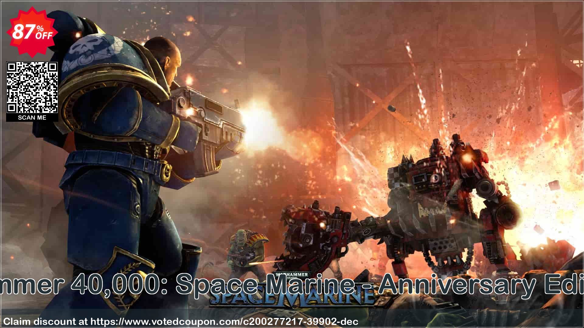 Warhammer 40,000: Space Marine - Anniversary Edition PC Coupon, discount Warhammer 40,000: Space Marine - Anniversary Edition PC Deal 2024 CDkeys. Promotion: Warhammer 40,000: Space Marine - Anniversary Edition PC Exclusive Sale offer 