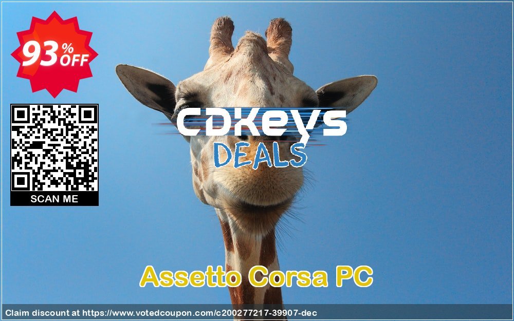 Assetto Corsa PC Coupon, discount Assetto Corsa PC Deal 2024 CDkeys. Promotion: Assetto Corsa PC Exclusive Sale offer 