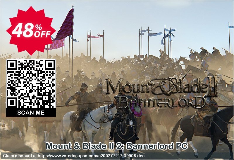 Mount & Blade II 2: Bannerlord PC Coupon, discount Mount & Blade II 2: Bannerlord PC Deal 2024 CDkeys. Promotion: Mount & Blade II 2: Bannerlord PC Exclusive Sale offer 