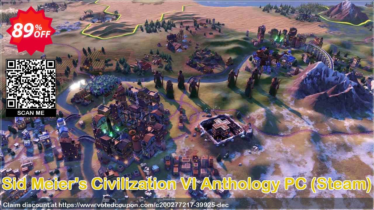 Sid Meier's Civilization VI Anthology PC, Steam  Coupon Code May 2024, 89% OFF - VotedCoupon