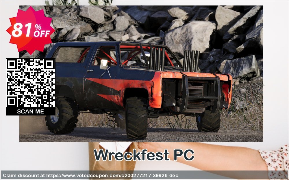 Wreckfest PC Coupon, discount Wreckfest PC Deal 2024 CDkeys. Promotion: Wreckfest PC Exclusive Sale offer 