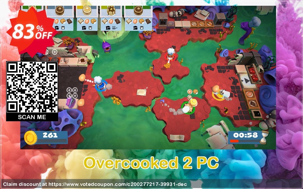 Overcooked 2 PC Coupon Code Apr 2024, 83% OFF - VotedCoupon