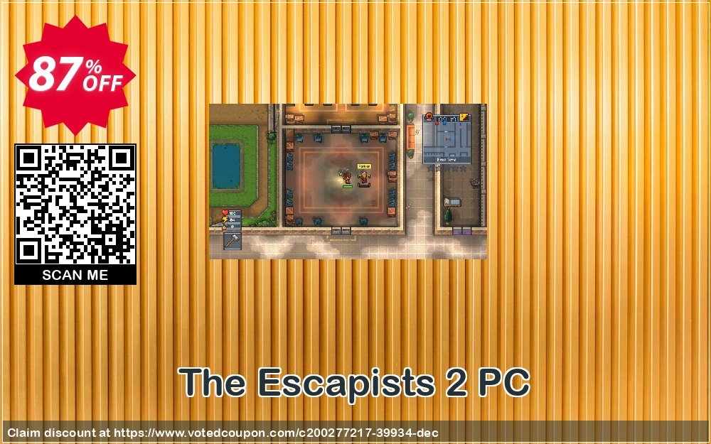 The Escapists 2 PC Coupon Code May 2024, 87% OFF - VotedCoupon