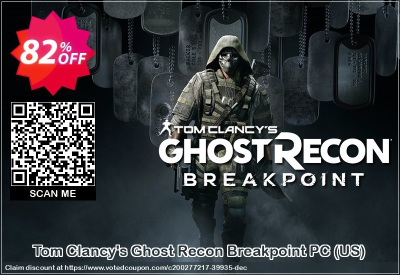 Tom Clancy's Ghost Recon Breakpoint PC, US  Coupon Code Apr 2024, 82% OFF - VotedCoupon