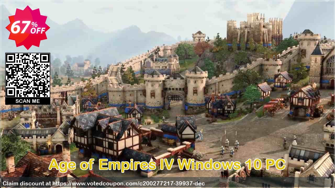 Age of Empires IV WINDOWS 10 PC Coupon, discount Age of Empires IV Windows 10 PC Deal 2024 CDkeys. Promotion: Age of Empires IV Windows 10 PC Exclusive Sale offer 