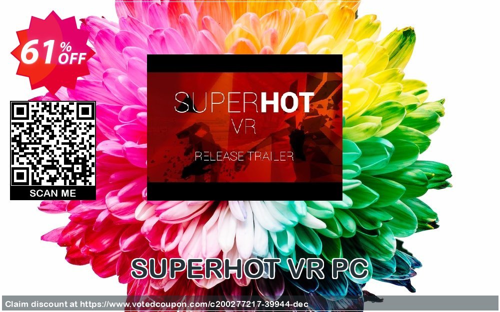 SUPERHOT VR PC Coupon, discount SUPERHOT VR PC Deal 2024 CDkeys. Promotion: SUPERHOT VR PC Exclusive Sale offer 