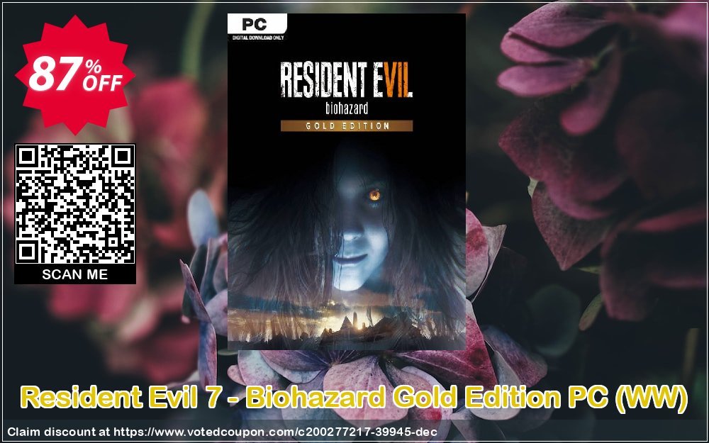 Resident Evil 7 - Biohazard Gold Edition PC, WW  Coupon, discount Resident Evil 7 - Biohazard Gold Edition PC (WW) Deal 2024 CDkeys. Promotion: Resident Evil 7 - Biohazard Gold Edition PC (WW) Exclusive Sale offer 
