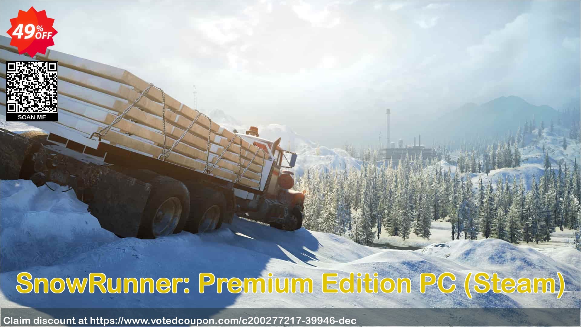 SnowRunner: Premium Edition PC, Steam  Coupon Code May 2024, 49% OFF - VotedCoupon