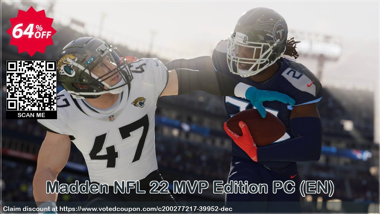 Madden NFL 22 MVP Edition PC, EN  Coupon Code Apr 2024, 64% OFF - VotedCoupon