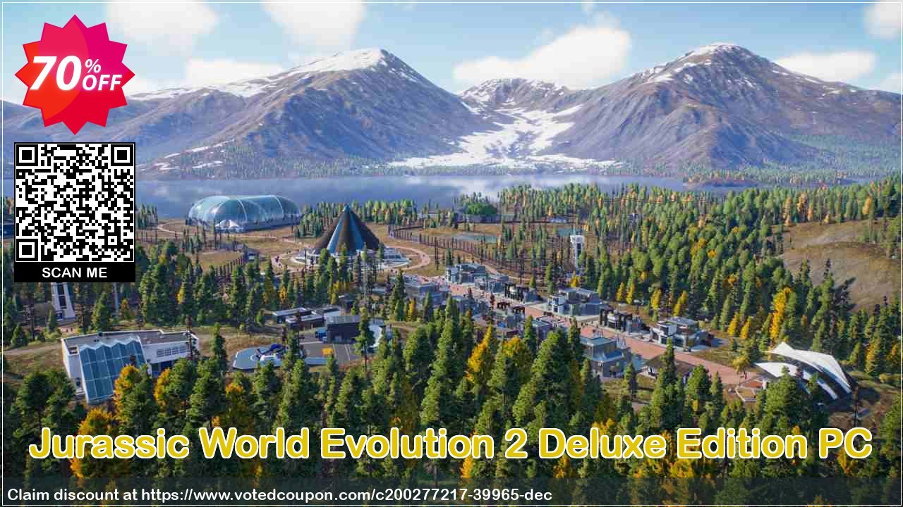 Jurassic World Evolution 2 Deluxe Edition PC Coupon, discount Jurassic World Evolution 2 Deluxe Edition PC Deal 2021 CDkeys. Promotion: Jurassic World Evolution 2 Deluxe Edition PC Exclusive Sale offer 