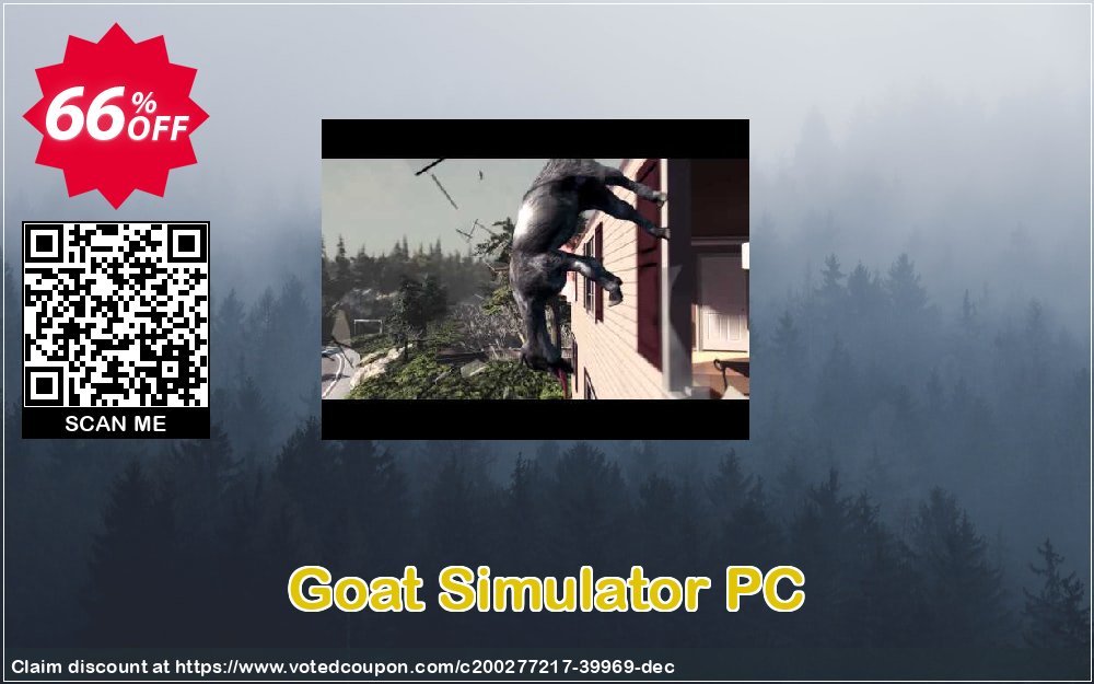 Goat Simulator PC Coupon, discount Goat Simulator PC Deal 2024 CDkeys. Promotion: Goat Simulator PC Exclusive Sale offer 