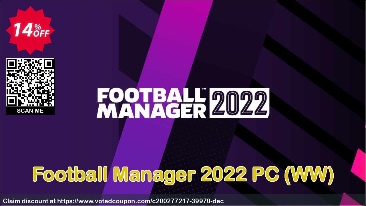 Football Manager 2022 PC, WW  Coupon Code Apr 2024, 14% OFF - VotedCoupon