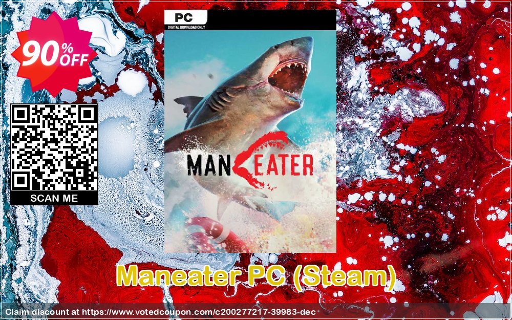 Maneater PC, Steam  Coupon Code May 2024, 90% OFF - VotedCoupon