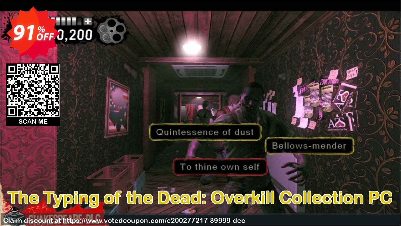 The Typing of the Dead: Overkill Collection PC Coupon, discount The Typing of the Dead: Overkill Collection PC Deal 2024 CDkeys. Promotion: The Typing of the Dead: Overkill Collection PC Exclusive Sale offer 
