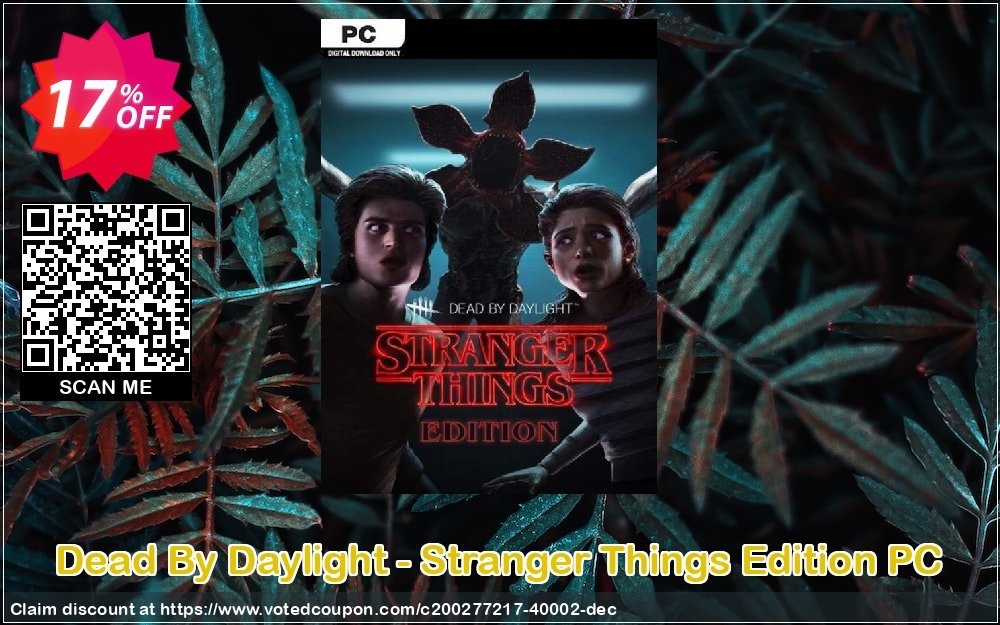 Dead By Daylight - Stranger Things Edition PC Coupon, discount Dead By Daylight - Stranger Things Edition PC Deal 2024 CDkeys. Promotion: Dead By Daylight - Stranger Things Edition PC Exclusive Sale offer 