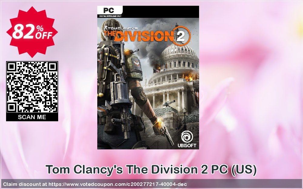 Tom Clancy's The Division 2 PC, US  Coupon Code May 2024, 82% OFF - VotedCoupon