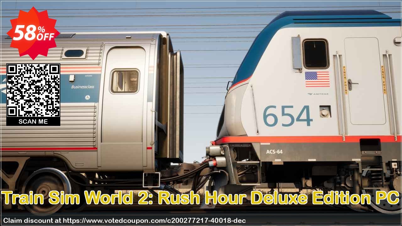 Train Sim World 2: Rush Hour Deluxe Edition PC Coupon, discount Train Sim World 2: Rush Hour Deluxe Edition PC Deal 2021 CDkeys. Promotion: Train Sim World 2: Rush Hour Deluxe Edition PC Exclusive Sale offer 