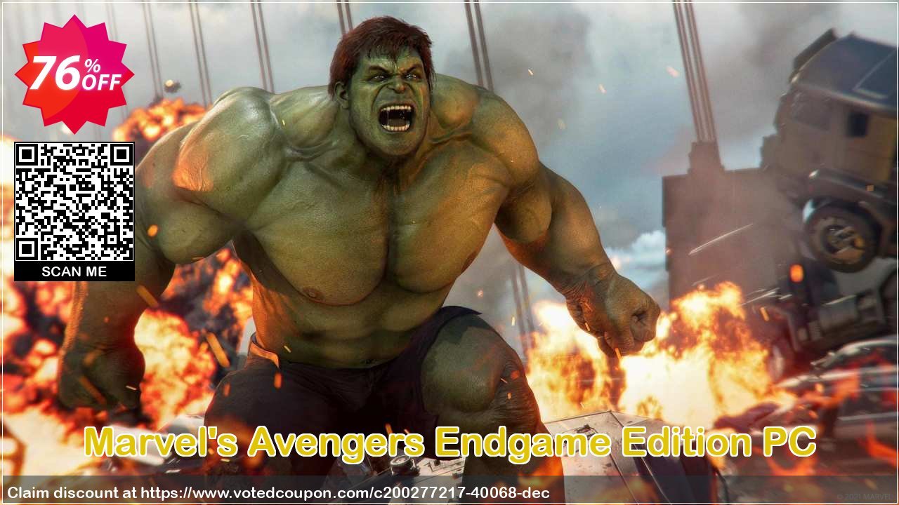 Marvel's Avengers Endgame Edition PC Coupon Code Apr 2024, 76% OFF - VotedCoupon