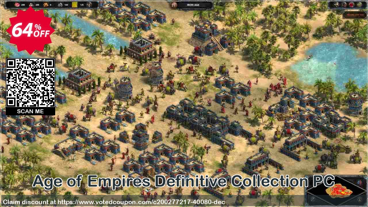 Age of Empires Definitive Collection PC Coupon, discount Age of Empires Definitive Collection PC Deal 2024 CDkeys. Promotion: Age of Empires Definitive Collection PC Exclusive Sale offer 