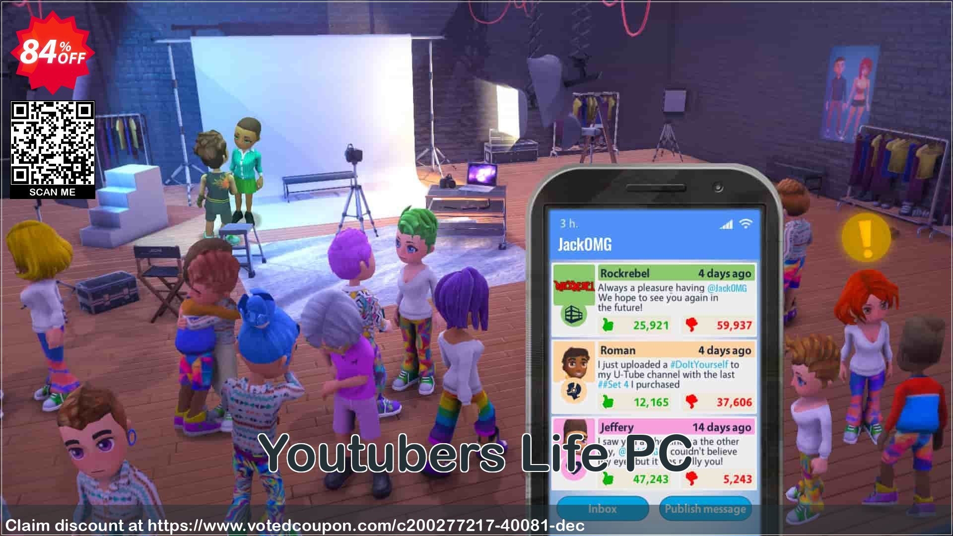 Youtubers Life PC Coupon Code May 2024, 84% OFF - VotedCoupon