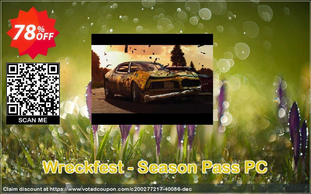 Wreckfest - Season Pass PC Coupon Code May 2024, 78% OFF - VotedCoupon