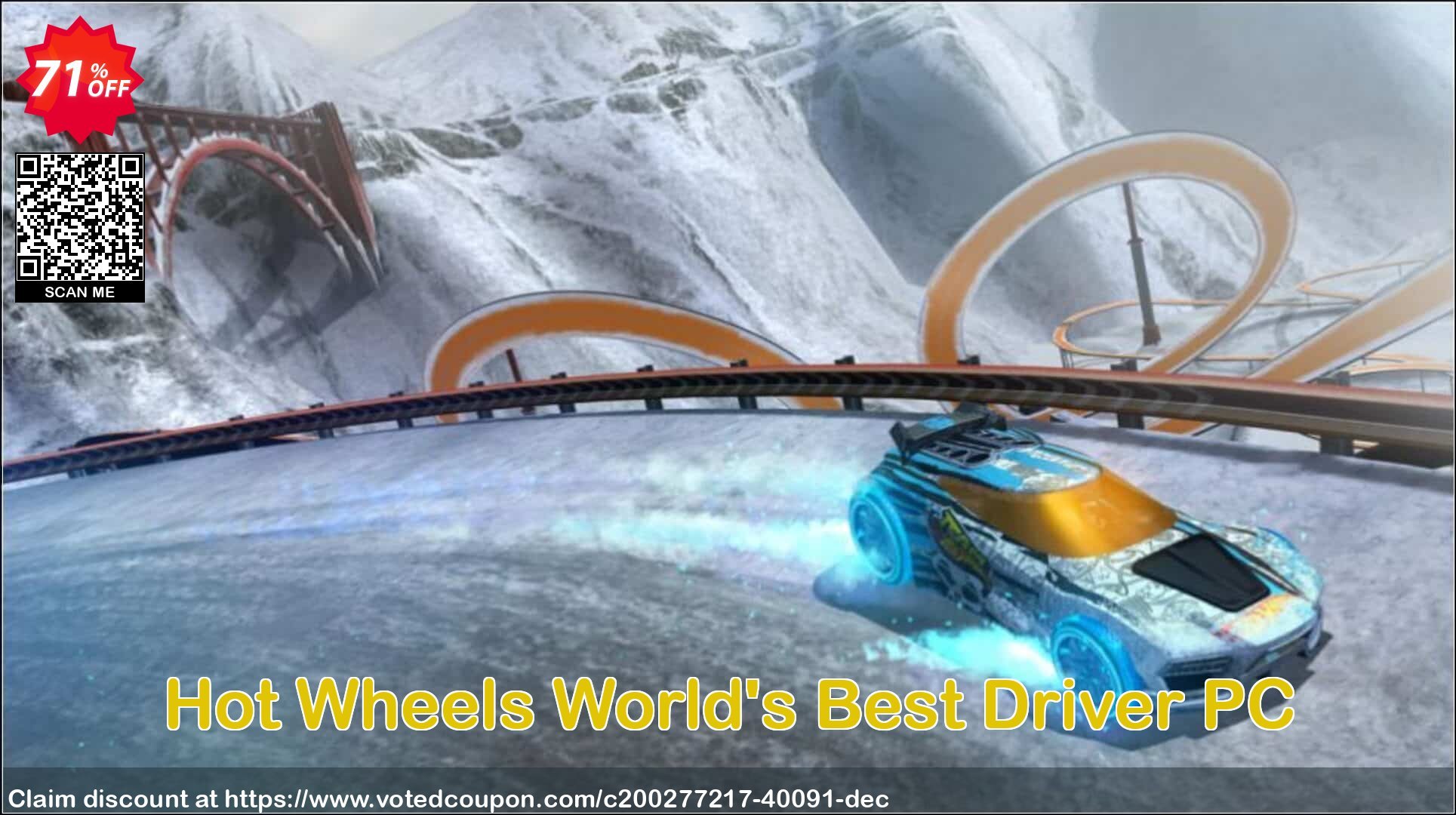 Hot Wheels World's Best Driver PC Coupon Code May 2024, 71% OFF - VotedCoupon