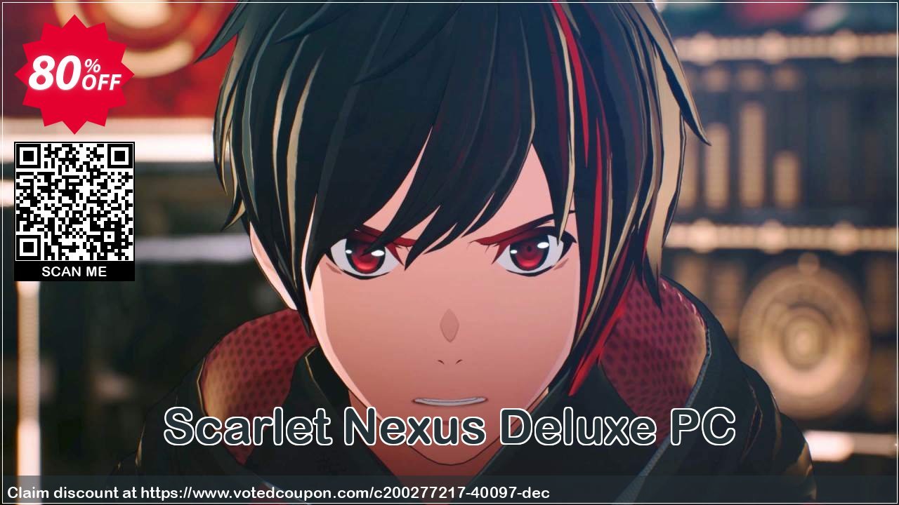 Scarlet Nexus Deluxe PC Coupon, discount Scarlet Nexus Deluxe PC Deal 2024 CDkeys. Promotion: Scarlet Nexus Deluxe PC Exclusive Sale offer 