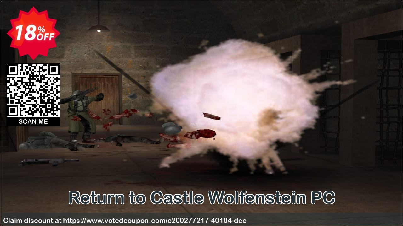 Return to Castle Wolfenstein PC Coupon Code Apr 2024, 18% OFF - VotedCoupon
