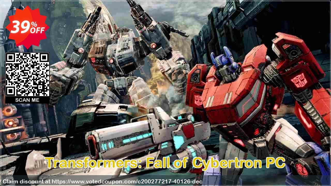 Transformers: Fall of Cybertron PC Coupon, discount Transformers: Fall of Cybertron PC Deal 2024 CDkeys. Promotion: Transformers: Fall of Cybertron PC Exclusive Sale offer 