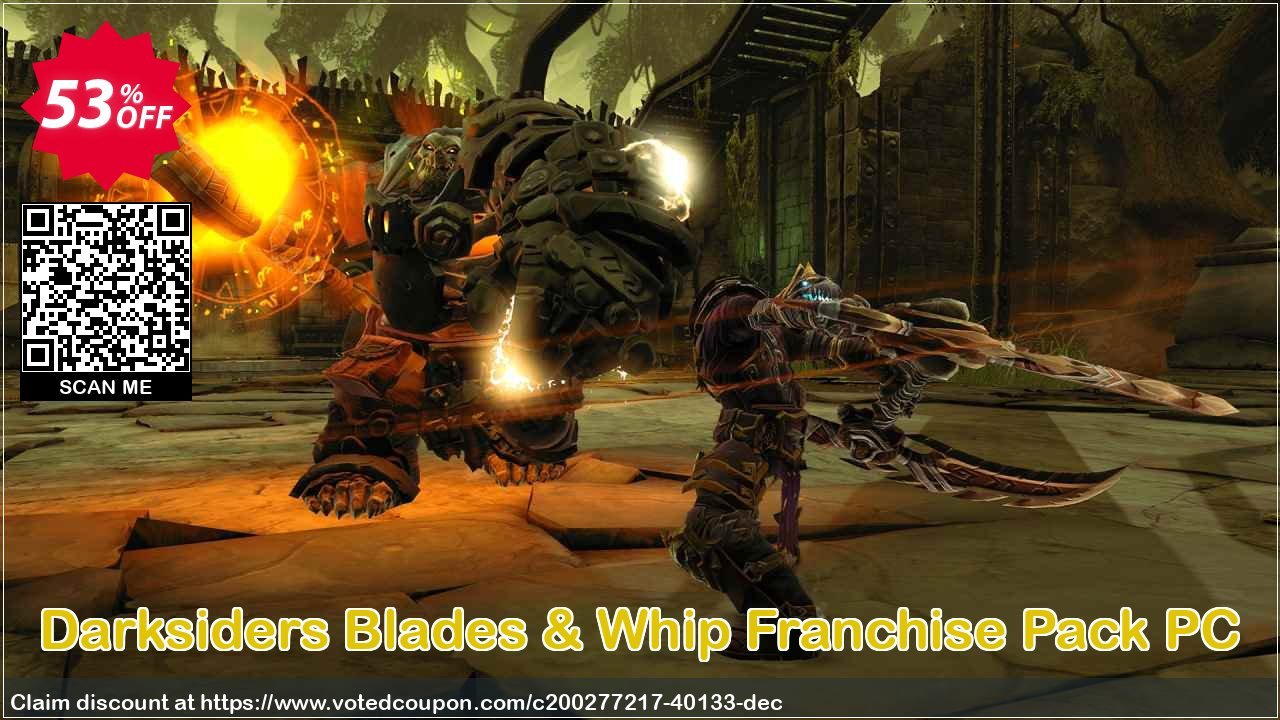 Darksiders Blades & Whip Franchise Pack PC Coupon, discount Darksiders Blades & Whip Franchise Pack PC Deal 2024 CDkeys. Promotion: Darksiders Blades & Whip Franchise Pack PC Exclusive Sale offer 