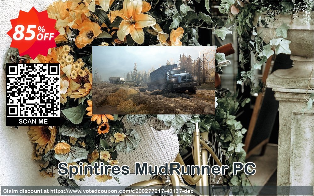 Spintires MudRunner PC Coupon, discount Spintires MudRunner PC Deal 2024 CDkeys. Promotion: Spintires MudRunner PC Exclusive Sale offer 