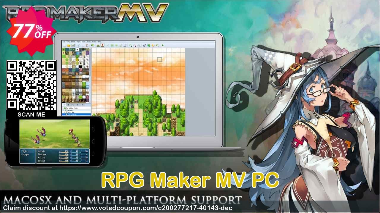 RPG Maker MV PC Coupon Code May 2024, 77% OFF - VotedCoupon