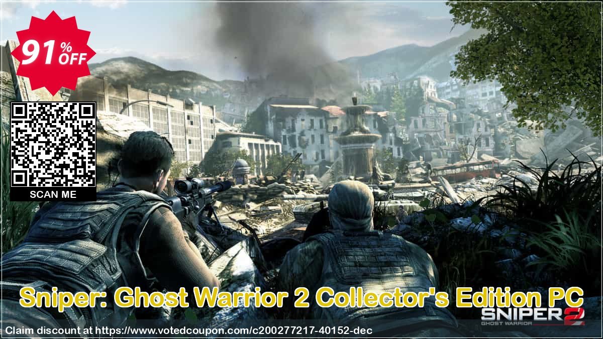 Sniper: Ghost Warrior 2 Collector's Edition PC Coupon Code May 2024, 91% OFF - VotedCoupon
